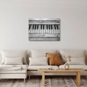 Obraz na szkle - Fortepian (70x50 cm)