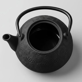 Dzbanek żeliwny z czarkami i podstawką KOGA, 1200 ml