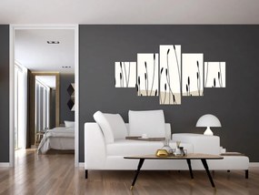 Obraz - Łąka graficzna N⁰3 (125x70 cm)