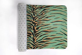 Dywanik antypoślizgowy do łazienki Dywanik antypoślizgowy do łazienki Tygrys Paski Abstrakcja