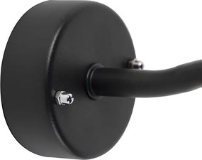 Lampa ścienna zewnętrzna czarna IP44 - Munich