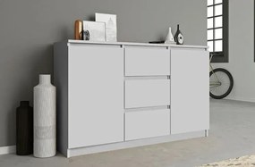 Komoda biała 120 cm Suso