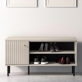 Szafka na buty z siedziskiem Sophie 15, kaszmir