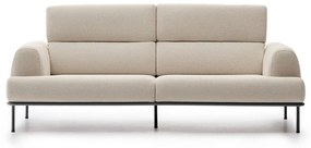 Beżowa sofa z materiału bouclé 234 cm Aurum – Kave Home