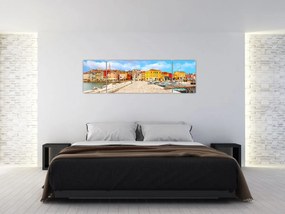 Obraz - Stare istryjskie miasto Poreč, Chorwacja (170x50 cm)