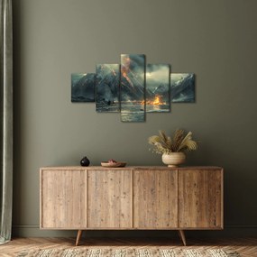 Obraz - Erupcja wulkanu (125x70 cm)