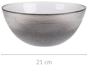Szklana miska LAKRIS, Ø 21 cm