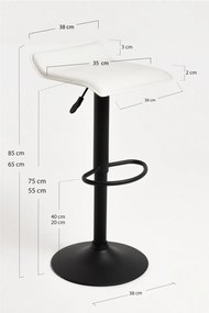 Taburete Tim Black