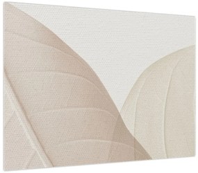 Obraz - Teksturowane liście (70x50 cm)