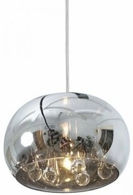 Luxera 46057 Sphera Oprawa wisząca, śr. 22 cm, 1x G9, 33 W, chrom