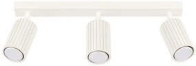Beżowa trzypunktowa lampa sufitowa - D307-Melson