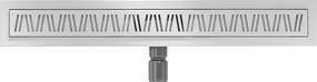 Mexen Flat M22 odpływ liniowy 50 cm, inox - 1029050-15
