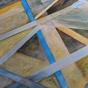 Obraz - Abstrakcja (125x70 cm)