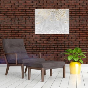 Obraz - Beton ze wzorem (70x50 cm)