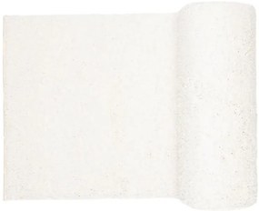 Kremowy skandynawski chodnik na metry shaggy H9-W19