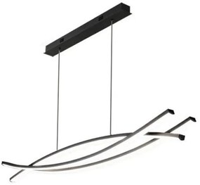 Lampa nowoczesna LED wisząca sufitowa AT56-1DSL-Black
