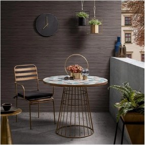 Aluminiowy okrągły stolik ø 39 cm Rhet – Kave Home