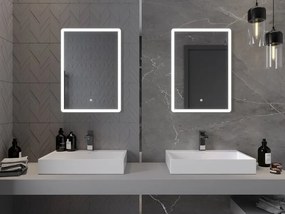 Mexen Navia lustro łazienkowe podświetlane 50 x 70 cm, LED 6000K, antypara - 9803-050-070-611-00