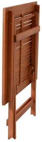 Stół ogrodowy z litego drewna eukaliptusowego 70,5x70,5 cm Pasaneda – Garden Pleasure