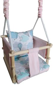 Kubełkowa rosnąca huśtawka dla dzieci 5 wzorów Z3-W50