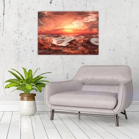 Obraz na szkle - Mars (70x50 cm)