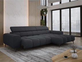 Narożnik PLAZA S Prawostronny z elektryczną regulacją siedziska w tkaninie APHRODITE 23 WERSAL