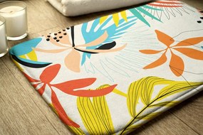 Dywanik łazienkowy Dywanik łazienkowy Rośliny wzór