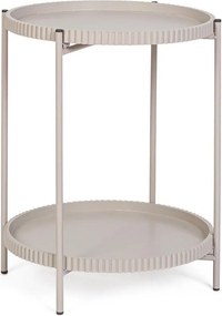 Metalowy okrągły stolik ø 42 cm Herdys – Yes Everyday