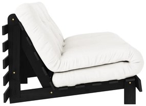 Kremowa rozkładana sofa 160 cm Roots Black Night – Karup Design