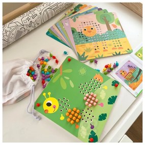 Tooky toy układanka z pinezkami kołki wpinaczka