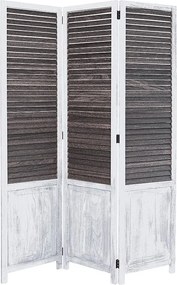 Przegroda pokojowa 170x120x2 cm Biała Vintage