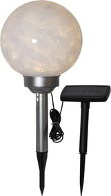 Ogrodowa okrągła solarna lampa LED Star Trading Luna, ø 20 cm