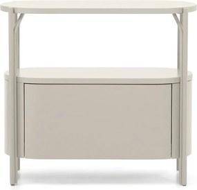 Biała szafka pod umywalkę 90x81 cm Arely – Kave Home