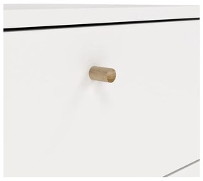 Biała wysoka komoda 50x120 cm Bodo – Tvilum