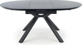 Okrągły stół rozkładany z marmurowym blatem Vertigo