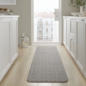 Jasnoszary chodnik odpowiedni do prania 57x230 cm Argyll – Flair Rugs