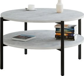 Okrągły stolik kawowy beton D3-N64