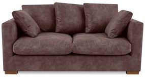 Ciemnobrązowa sofa 175 cm Comfy – Scandic