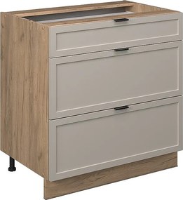 Szafka dolna do kuchni greybeige 80x51.6x82 fame-line