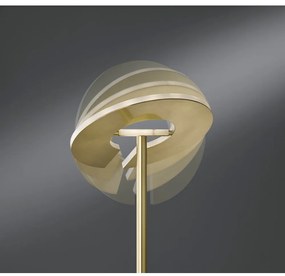 Lampa stojąca LED ze ściemniaczem w kolorze złota (wysokość 180 cm) Dent – Fischer &amp; Honsel