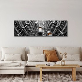 Obraz wind w budynku (170x50 cm)