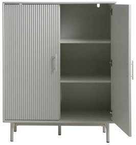Szara szafka 100x125x40 cm Palma – Unique Furniture