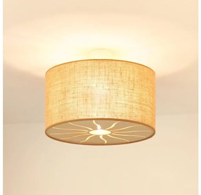 Brilagi - Lampa sufitowa COUNTRY ROLLER 1xE27/15W/230V pr. 45 cm beżowa