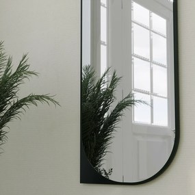 Lustro Livi Black 52 x 152 cm