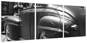 Obraz - Ford 1948 (z zegarem) (90x30 cm)