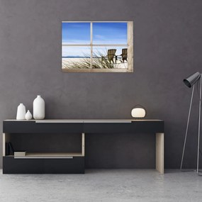 Obraz - Widok z okna (70x50 cm)
