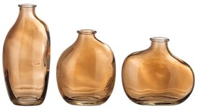 Pomarańczowy szklany wazon (wysokość 15,5 cm) Tilia – Bloomingville