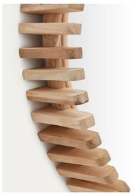 Lustro ścienne z drewnianą ramą ø 60 cm Polke – Kave Home
