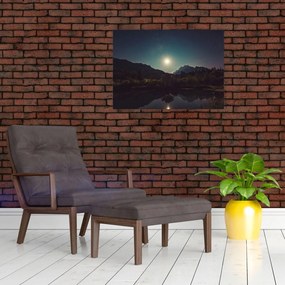 Obraz na szkle - nocne niebo (70x50 cm)