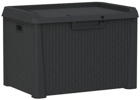 Antracytowa skrzynia ogrodowa T5-M50